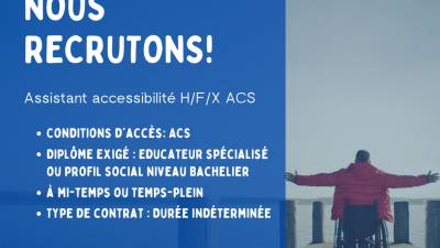 Nous recrutons!