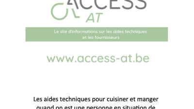 Les aides techniques pour cuisiner et manger en situation de handicap