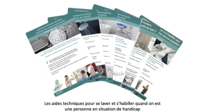 Les aides techniques pour se laver, sh'abiller