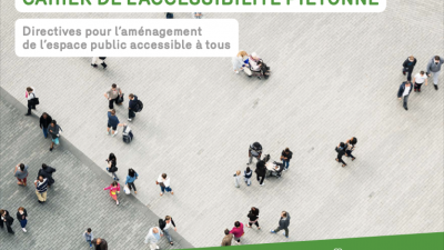 Cahier de l'accessibilité piétonne en Région de Bruxelles-Capitale